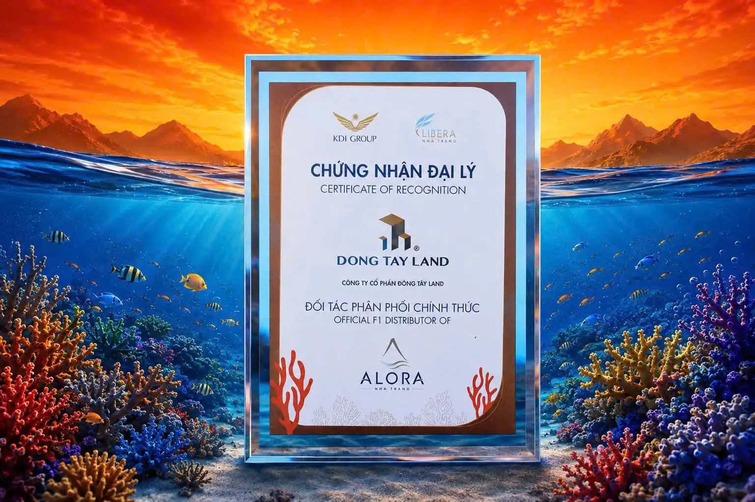 Chứng nhận Alora Nha Trang - 1